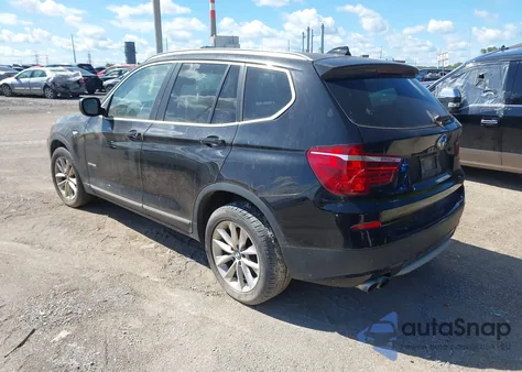 2013 BMW X3 xDrive28I from USA, damaged, VIN 5UXWX9C55D0A16655